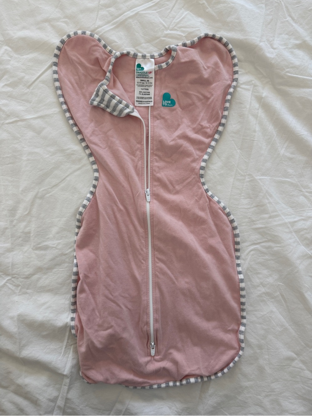 Love to Dream Pink Baby Swaddle newborn